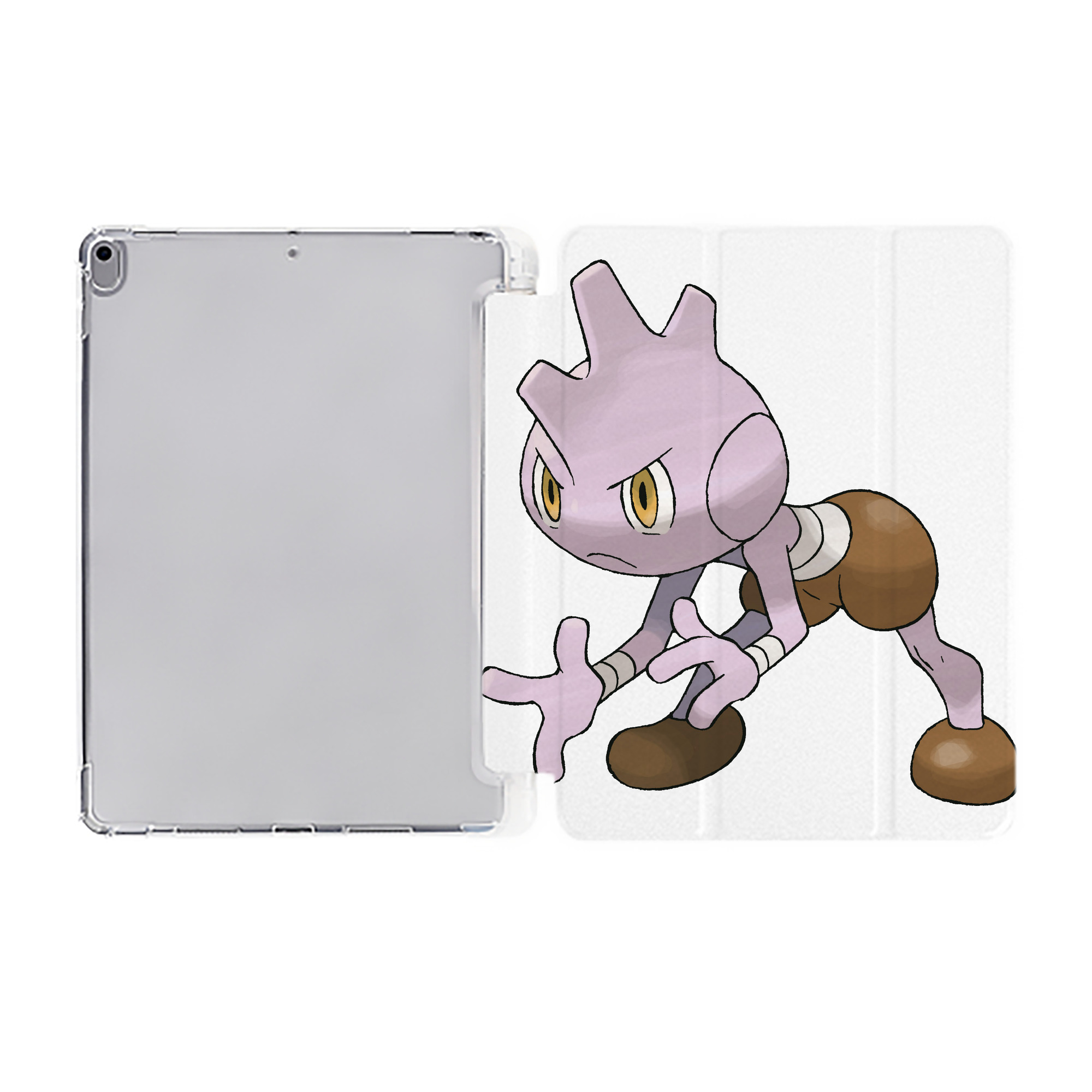 （画像用） ポケットモンスター Pokémon IPad ケース ペン収納付き 三つ折りスタンド PUレザー×シリコン 対応機種9.5/10.5/10.9インチ